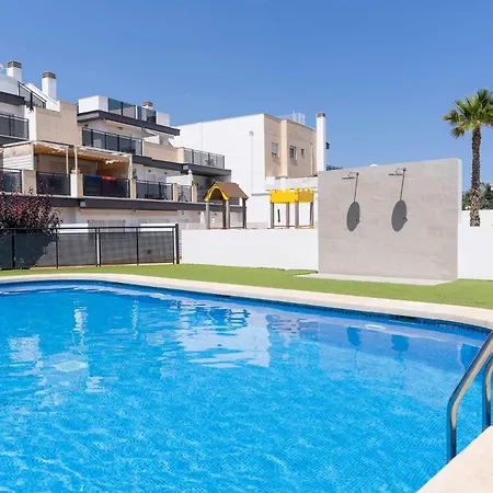 Rentafive Nuevo Piscina Terraza Aa Lägenhet Gran Alacant